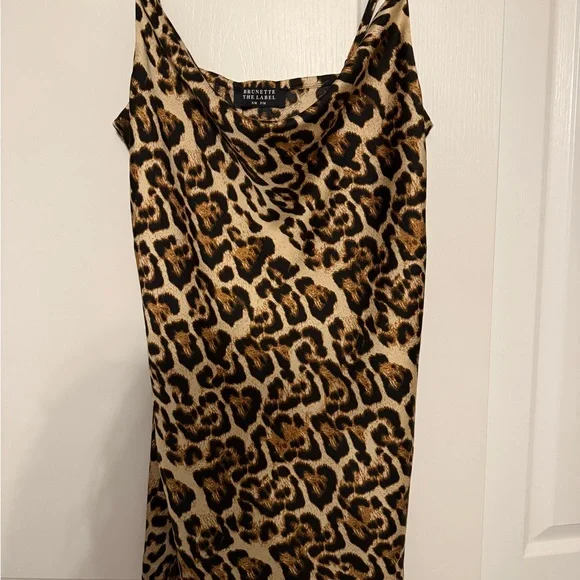 Brunette The Label Animal Print Dress - Picture 5 of 7